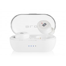 Bevielės ausinės - laisvų rankų įranga Blow Earbuds 5.0 baltos (white)